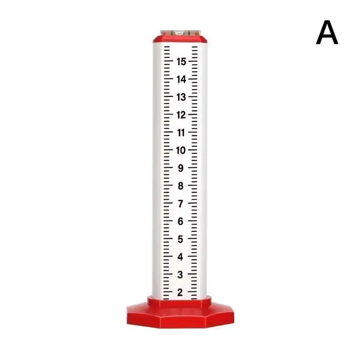 Règle d'ingénieur en alliage d'aluminium de haute précision 0-160mm avec nivellement de carrelage à 
