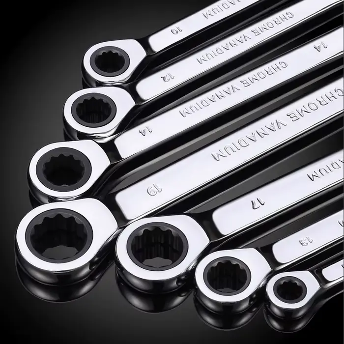 Jeu de clés à cliquet, anneau d'engrenage à 72 dents, jeu de clés à douille dynamométrique, combinai