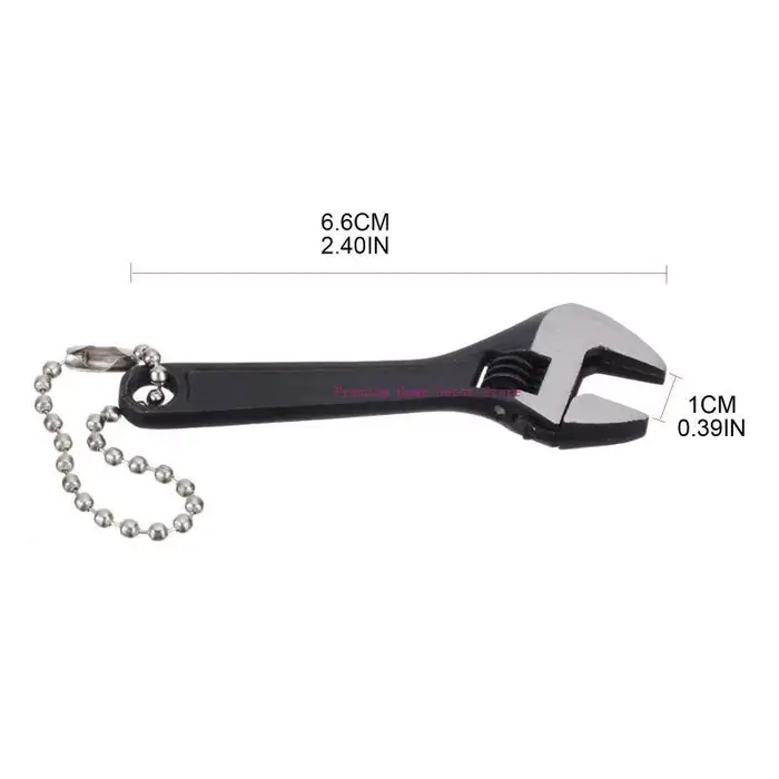 Téléle mâchoire 0-10 mm 66 mm 2,6 pouces mini-métal ajusté Spanner à main outil réparation à main