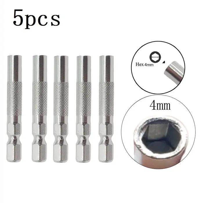 Conversion rapide d'embout avec adaptateur à tige hexagonale de 6 35 mm