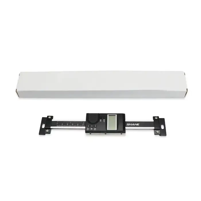 SHAHE 100/150/200/300 MM Étrier numérique vertical en acier inoxydable avec écran LCD – Outil de mesure