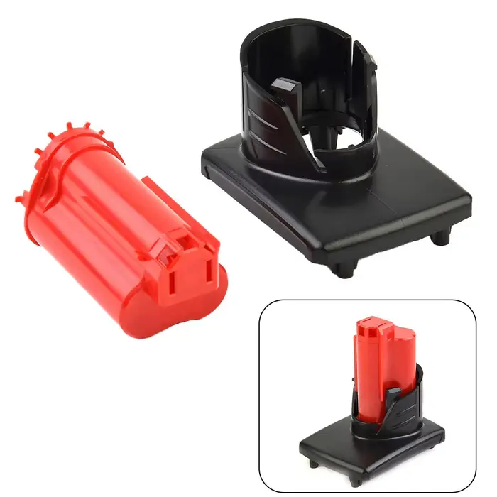 Boîte de rangement en plastique pour batterie 12V, pour Milwaukee 48-11-2411 M12, boîtier de batteri