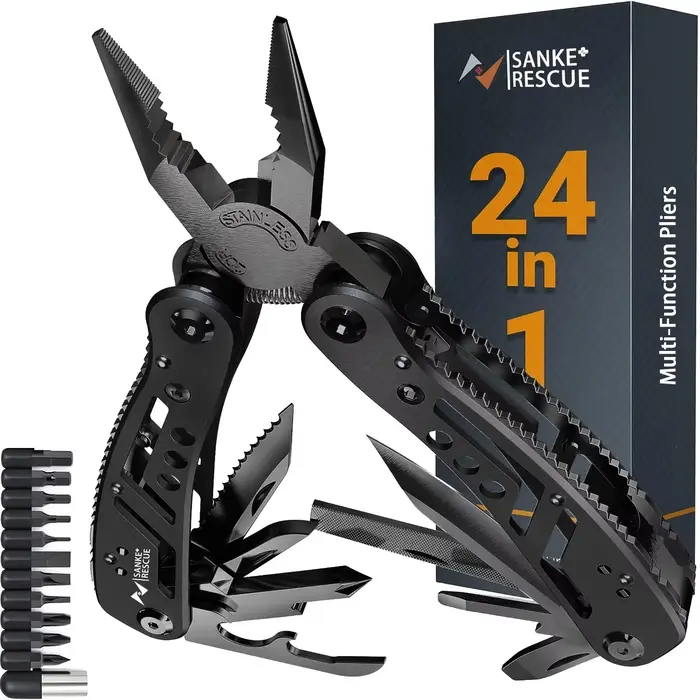 Pince diagonale universelle multifonctionnelle 24 en 1, coupe-fil pour électricien professionnel, ou