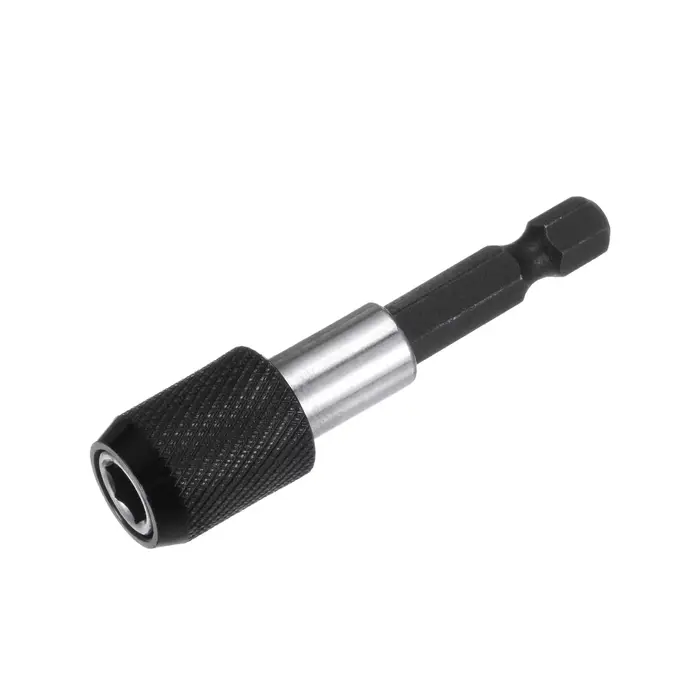 Tournevis à tige magnétique 1/4 "60mm, porte-embout, Conversion de perceuse à dégagement rapide, ada