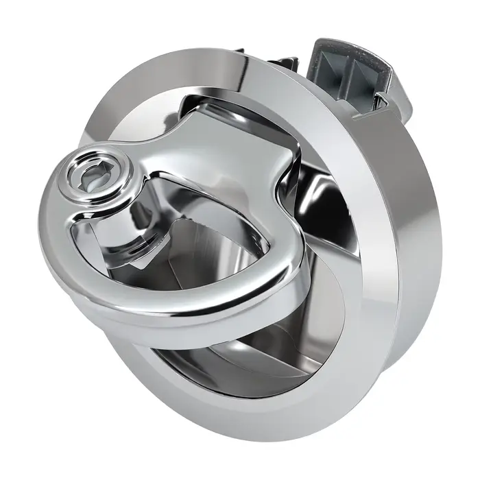 Loquet de sol en acier inoxydable de 2 pouces pour porte de camping-car
