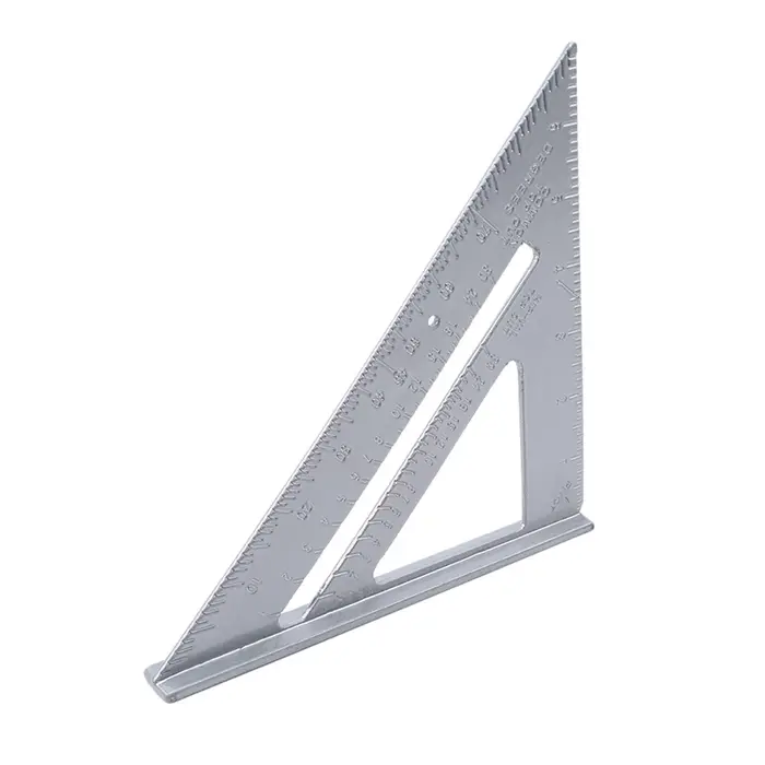 Règle triangulaire en alliage d'aluminium