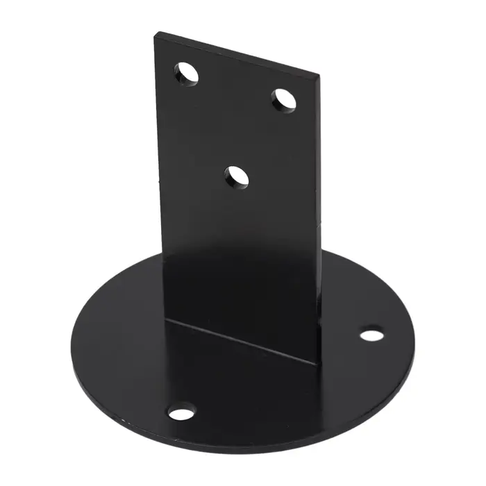 Support de main courante droit en acier inoxydable