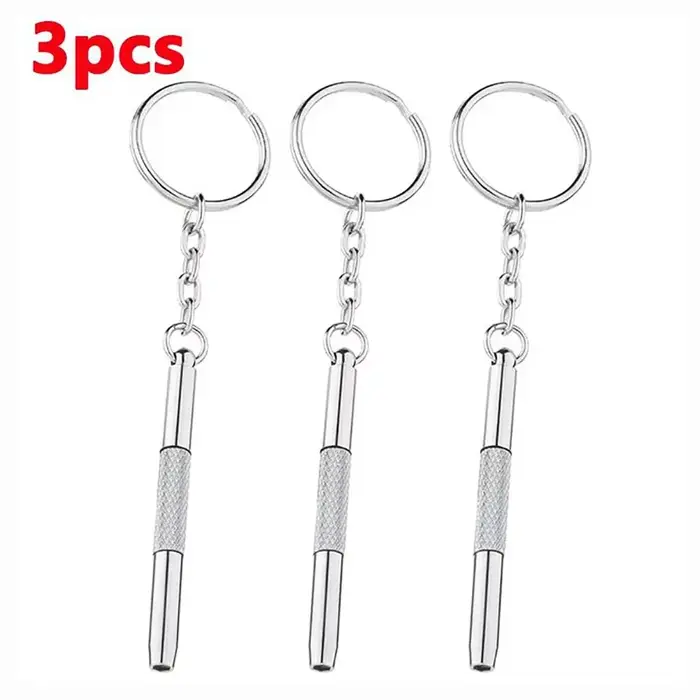 Mini tournevis 3 en 1, lunettes multifonctions portables