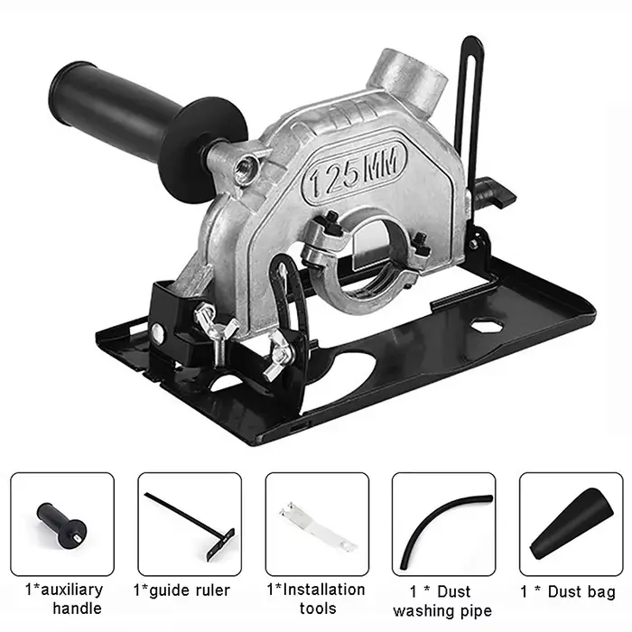 Support de meuleuse d'angle pour lames de scie, matériel avec diamètre ≤ 125mm/4.92 pouces, outils m