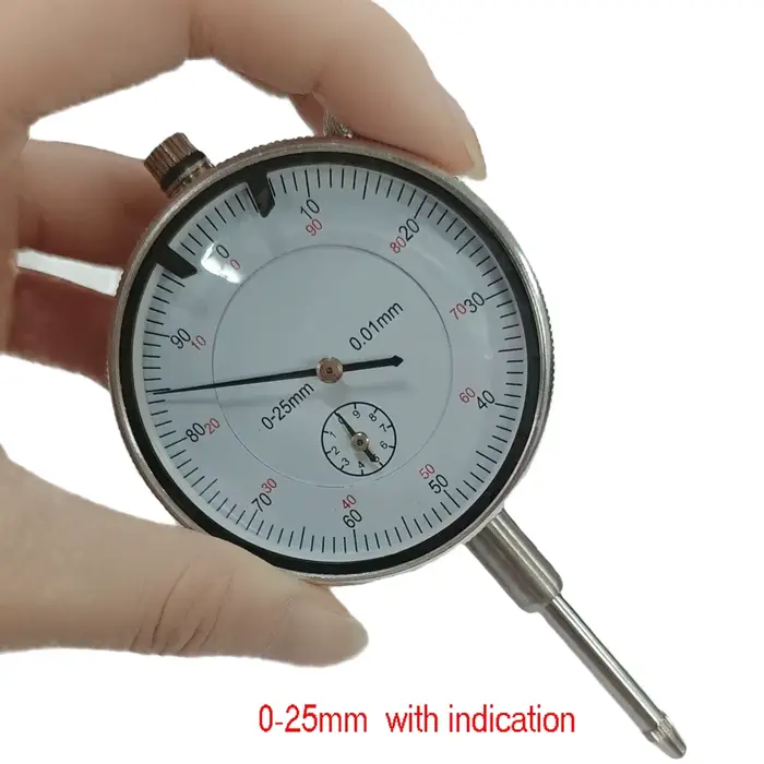 Indicateur à cadran de précision 0-25mm 0.01mm