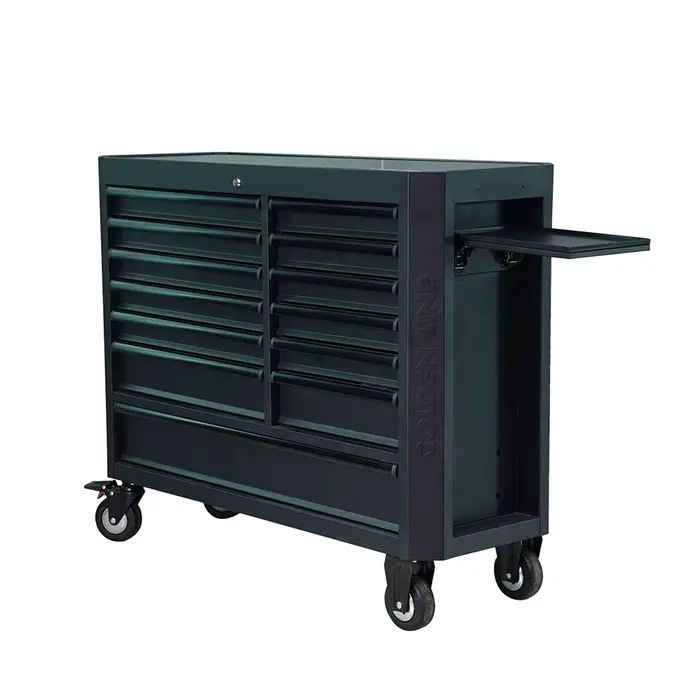 Chariot d'atelier robuste avec armoire à outils