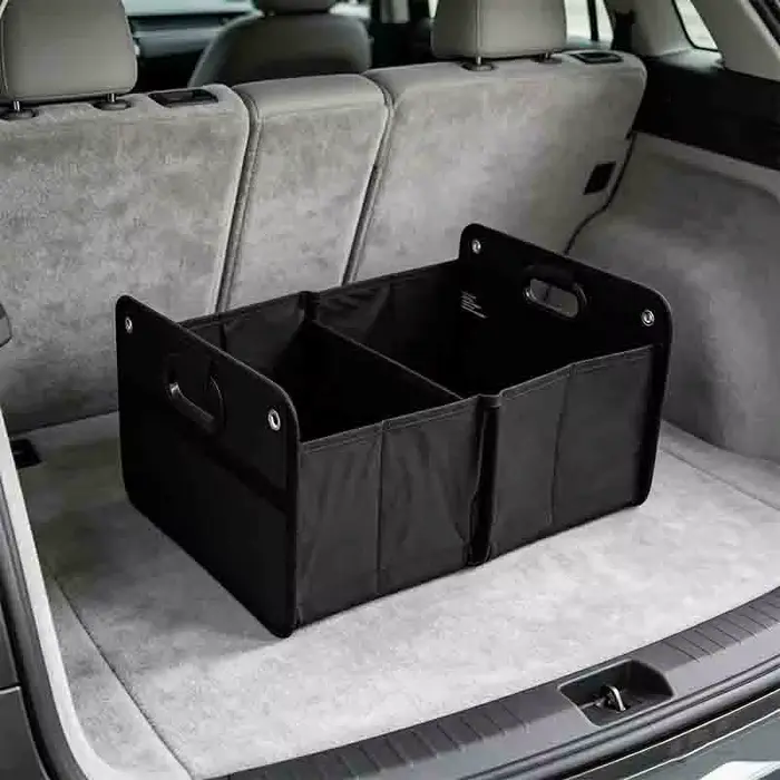 Boîte de rangement portable en tissu Oxford