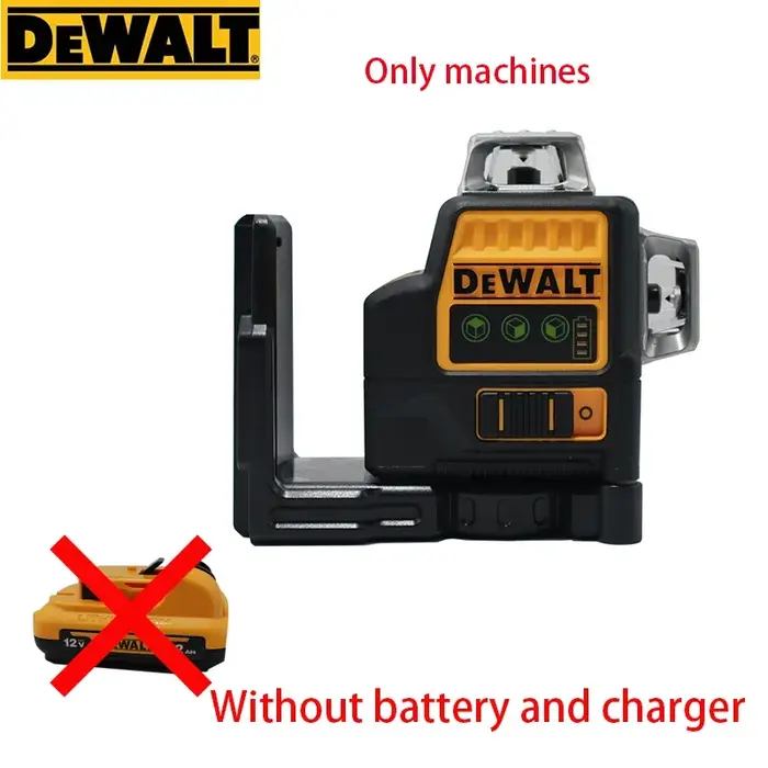 Niveau laser vert DEWALT NEW DW089LG 12V à batterie au lithium | 12 lignes