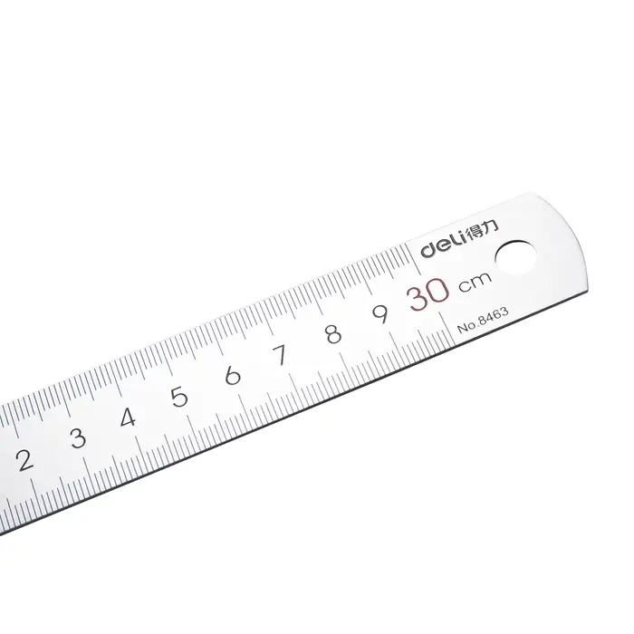 DELI – règle métallique de précision