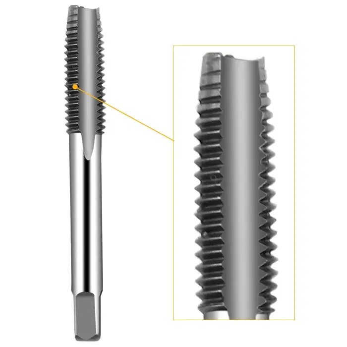 5 pièces Hss Machine filetage métrique bouchon taraud vis tarauds 3mm 4mm 5mm 6mm 8mm M3-M8 Kit de j