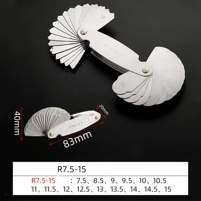 Outil de mesure de rayon de cercle haute précision 0