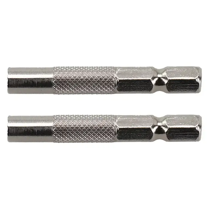 Conversion rapide d'embout avec adaptateur à tige hexagonale de 6 35 mm, convertit en système de 4 m
