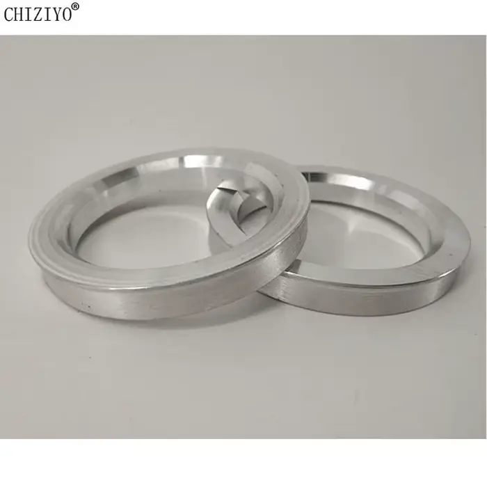 4 pièces/ensemble alésage de roue de voiture collier central moyeu anneaux centraux anneaux de moyeu