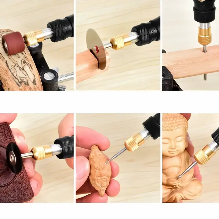 JANGKLIFE 9V Mini perceuse électrique stylo de sculpture perceuse à vitesse Variable outils rotatifs