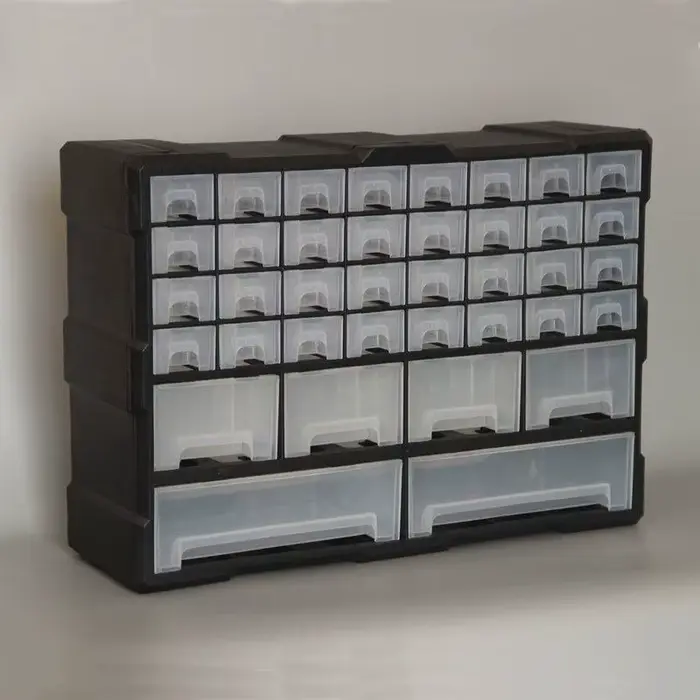 Boîte de rangement de pièces de Type tiroir en plastique