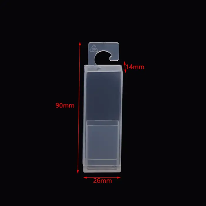 Boîte de rangement transparente pour outils, boîte télescopique rectangulaire pour fraises, tarauds