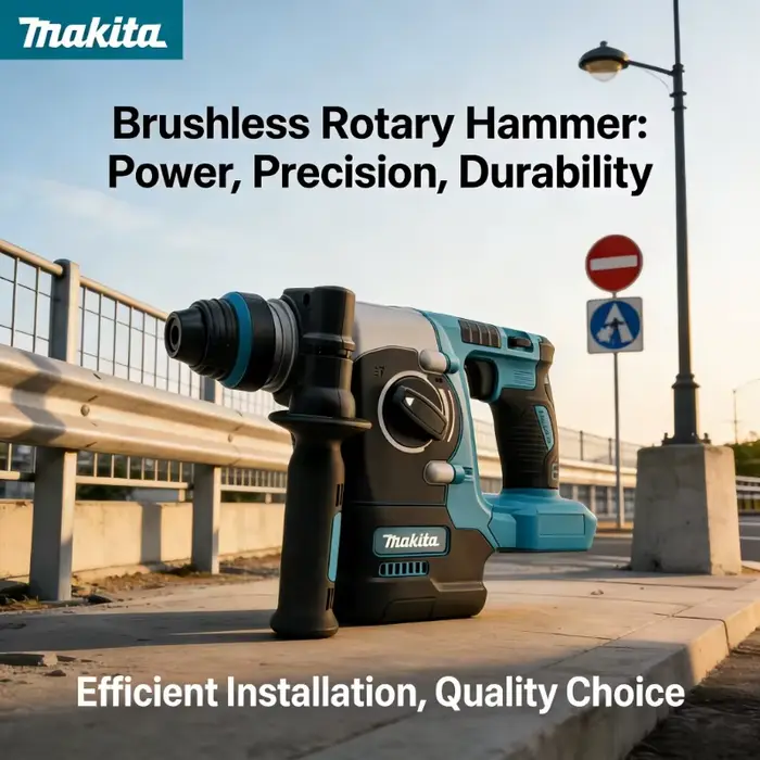 Makita - Perceuse à percussion rotative sans balais 18V
