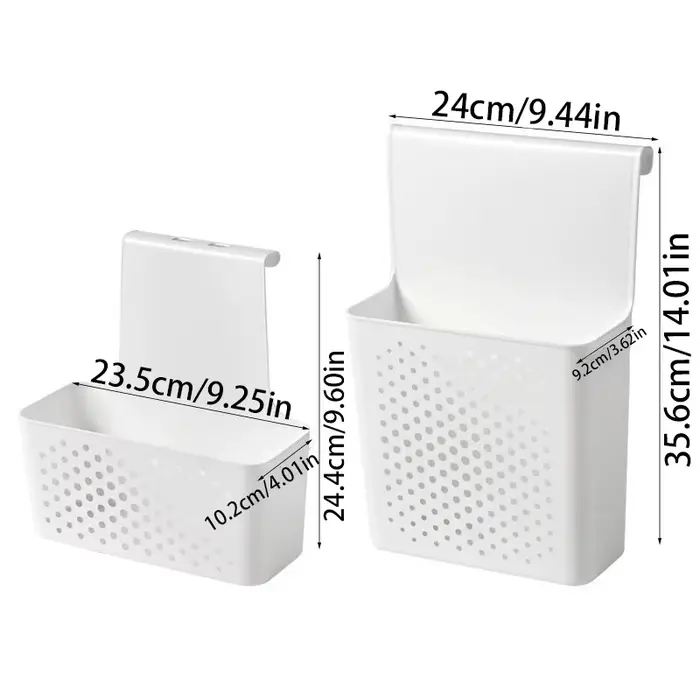 Boîte de rangement murale Non perforée pour porte d'armoire