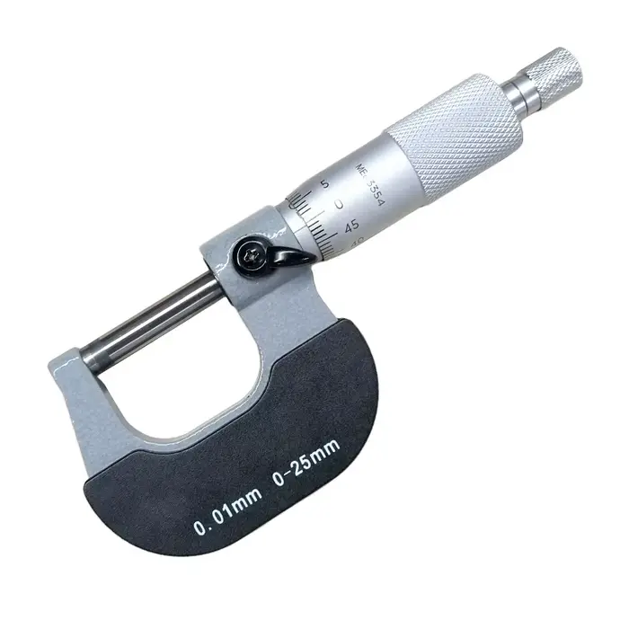 Micromètre externe 0-25 mm 0,01 mm, micromètre extérieur, micromètre mécanique, outils de mesure, ja