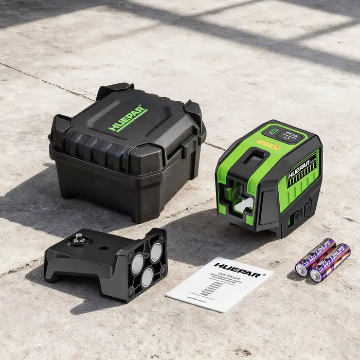 Niveau laser auto-nivelant Huepar PL211G à faisceau vert