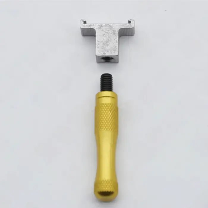 Durable et multifonctionnel. Poignée de clé à molette multi-angles 2 en 1, flexibilité à trois direc