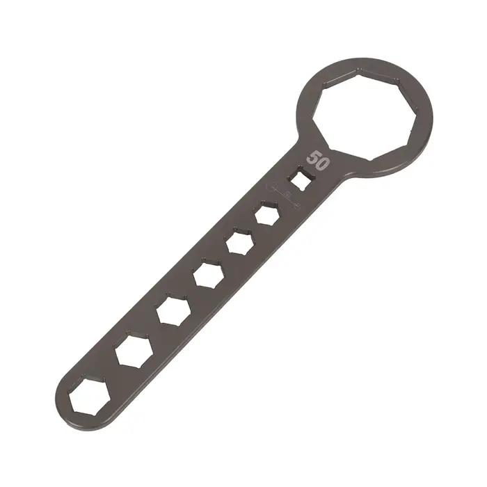 Clé à capuchon de fourche 40mm/41mm/45mm/46mm/48mm/50mm avec outil de réparation de clé d'amortisseur à 8 angles