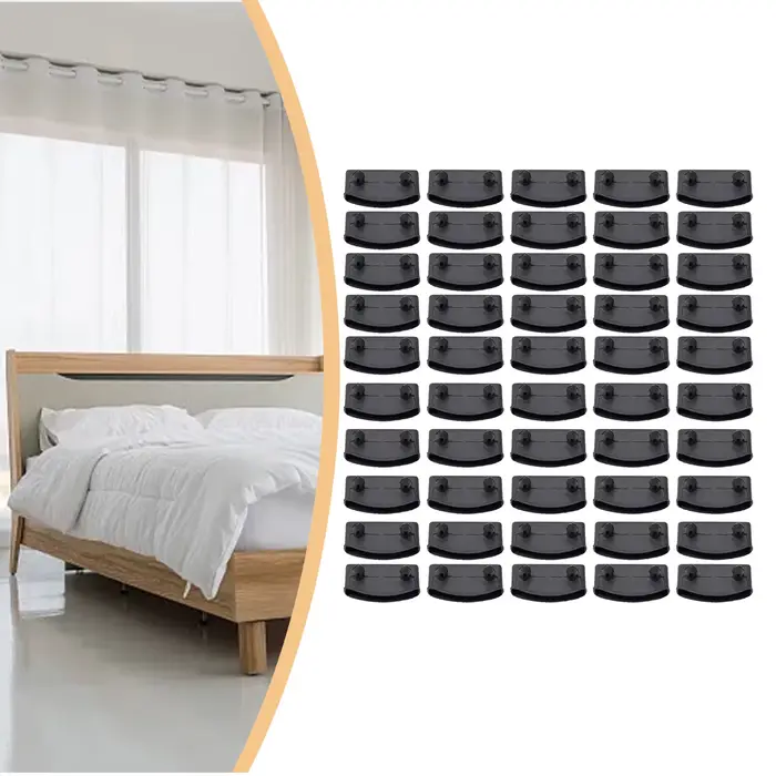 Remplacer vos supports à lattes de lit cassés par 50 connecteurs en plastique robustes, faciles à in