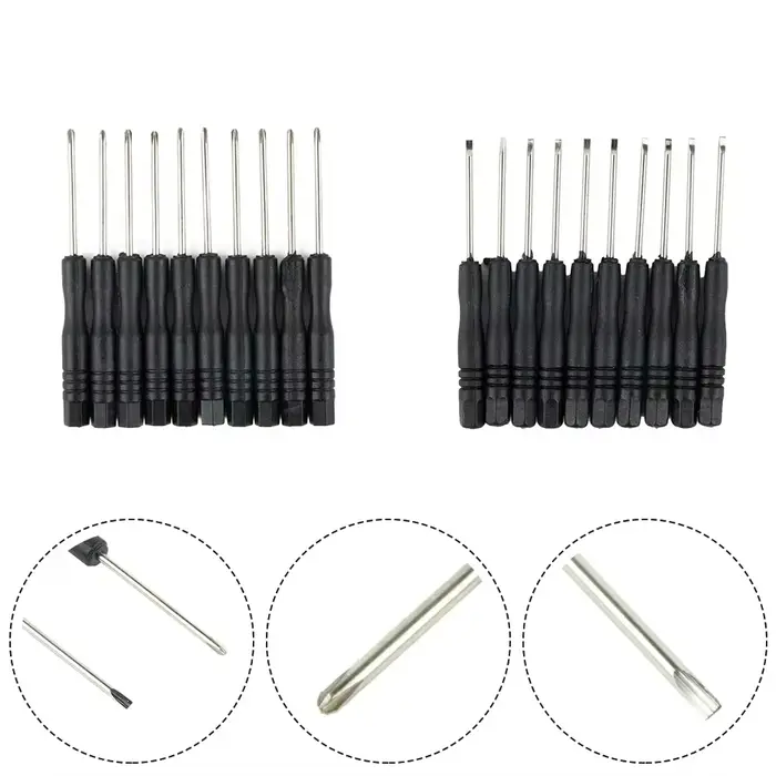 Mini tournevis 10 pièces 3.22 pouces petit