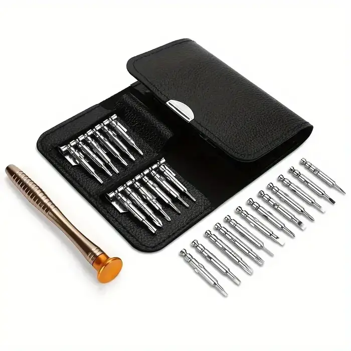 1 ensemble de tournevis de précision, kit d'outils de réparation 25 en 1, petit ensemble de tournevi