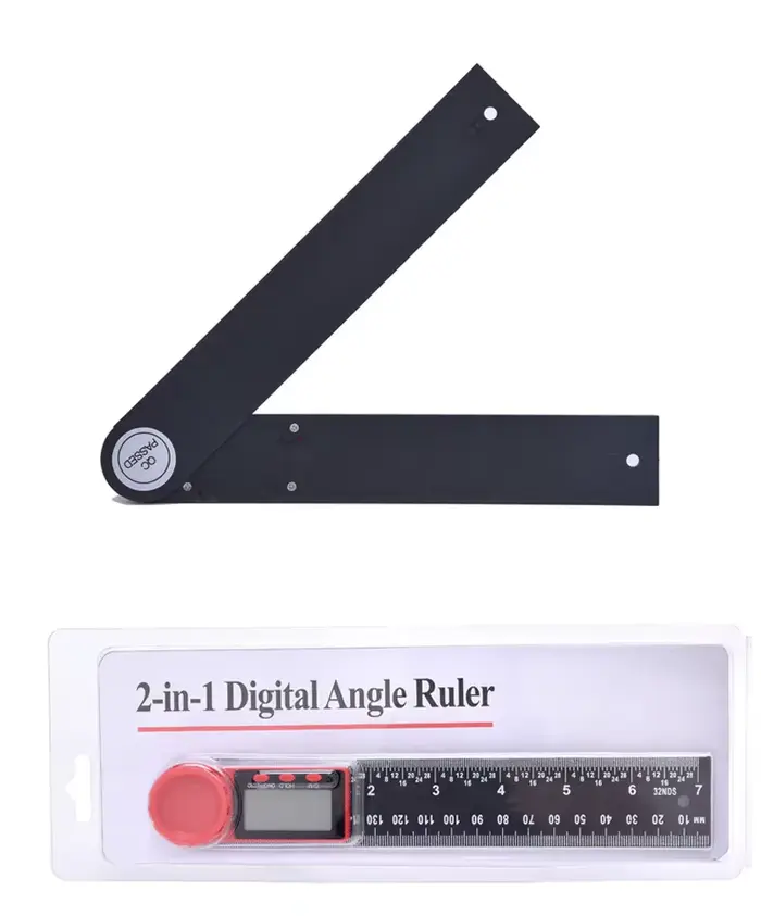 Règle de recherche d'angle numérique 200mm 8 ''