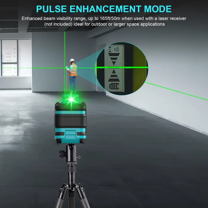 Kiprim niveau Laser 2 lignes/5 lignes 360
