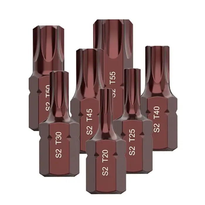 Embouts de tournevis électrique Torx 30/75MM T20/25/30/40/45/50/55