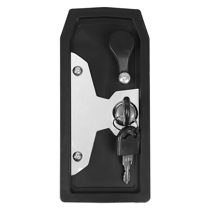 Boîte à outils en aluminium pour moto