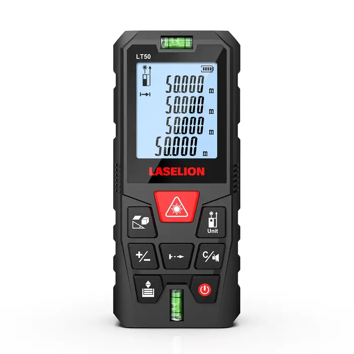 Laserelion télémètre Laser 50M 70M 100M Mini outil de mesure Laser ruban Laser haute précision fonct