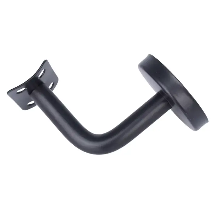 Main courante noire en acier inoxydable
