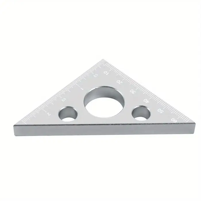 Règle à Angle droit en aluminium, règle pour le travail du bois, règle triangulaire, échelles, machi