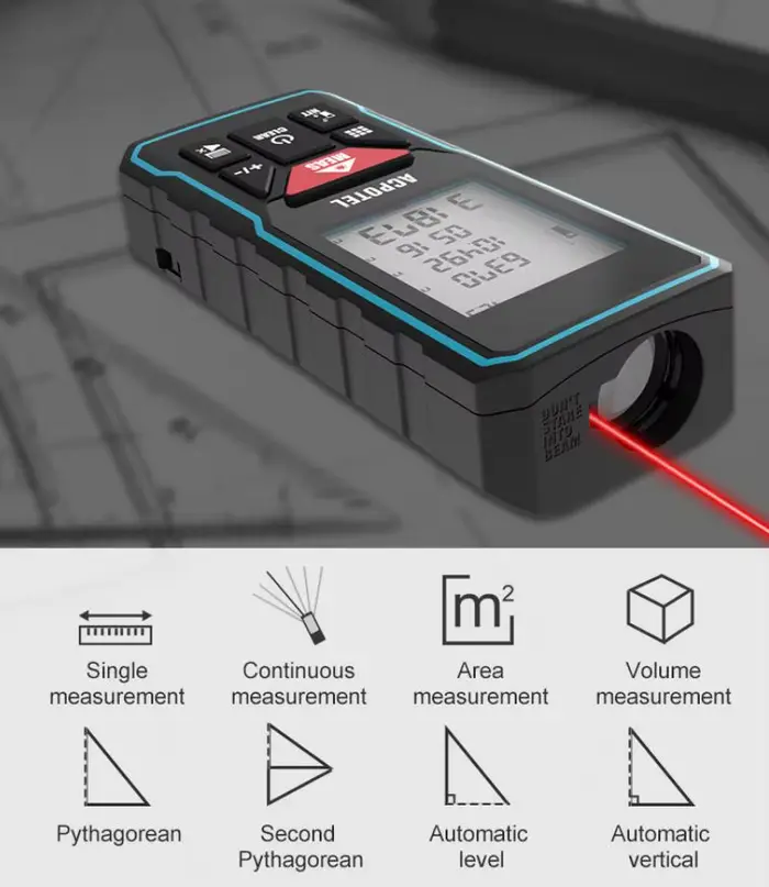 Mileseey X5 X6 S6 Nouveau modèle de télémètre laser