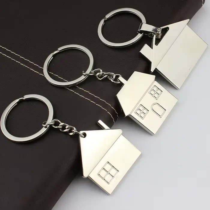 Maison porte-clés cabane petit cadeau clé pendentif nouveau immobilier ouverture