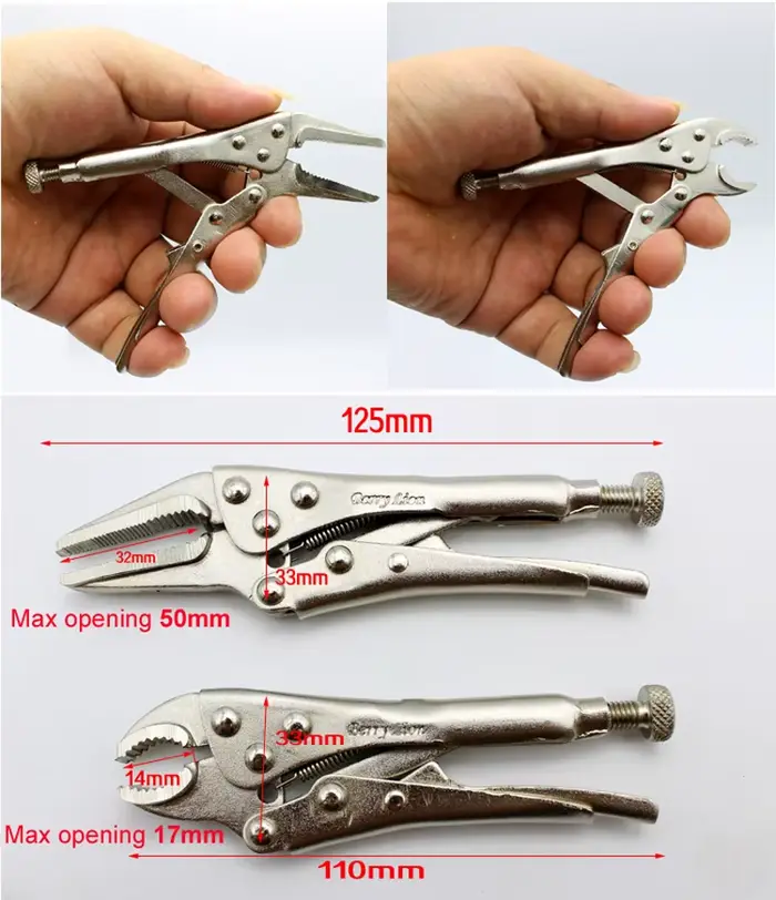 Pince de verrouillage de Style Mini-étau