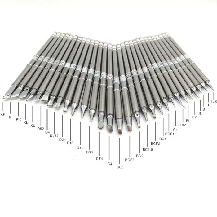 Pointes de fer à souder T12 T12-K ILS BC2 pour Hakko Fx951, Kits de Station de soudage T12 à monter 