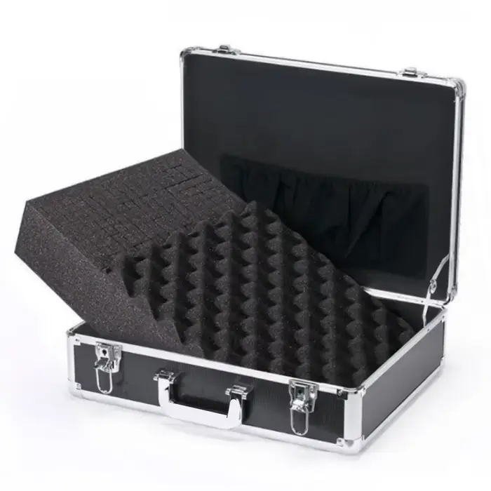 DONBox-Mallette de rangement portable en aluminium pour équipement de sécurité