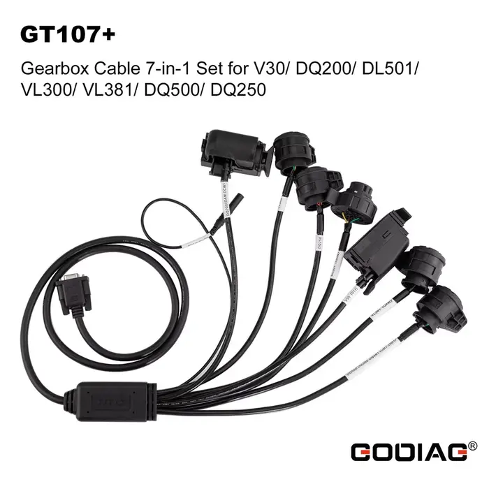 GODIAG GT107+ Câble de boîte de vitesses Câble de réglage 7 en 1