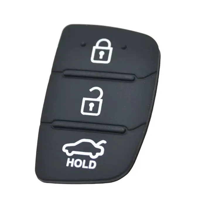 Coque de clé de réparation de voiture en caoutchouc de remplacement