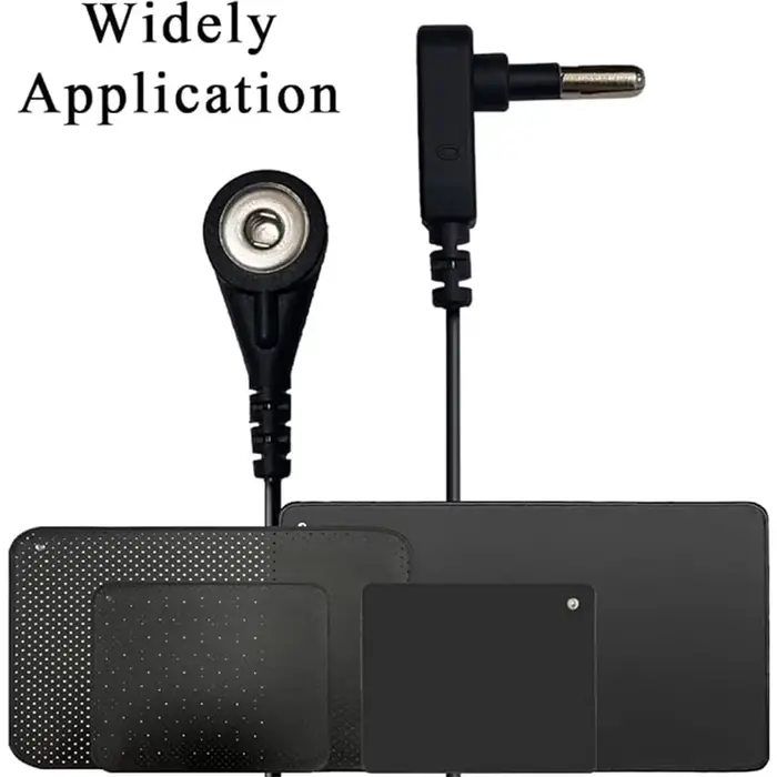 Connecteur de câble de terre à fil noir