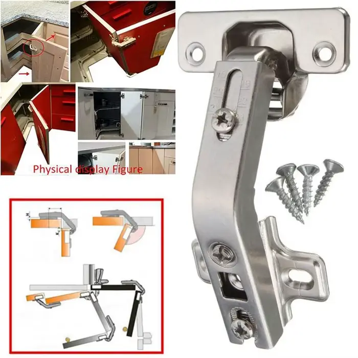 Charnières de porte d'armoire d'angle
